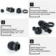 thumbnail image 2 of 45Pcs Industrial-Grade Cable Gland Kit, Wide Clamping Range for Machinery Control Boxes, Machines, 2 of 6