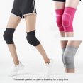 thumbnail image 2 of Cheers 1 Pair Knee Protector Elastic Fabric Compression Thickened Knee Sports Gear Pad for Dance, 2 of 2