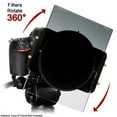 thumbnail image 2 of Fotodiox Pro WonderPana 66 FreeArc Essentials 0.9HE Kit - Rotating Filter System Holder, Lens Cap, 6.6"x8.5" 0.9 (3-Stop) Hard Edge Graduated Neutral Density (Grad ND) and 145mm Circular Polarizer (CP, 2 of 7