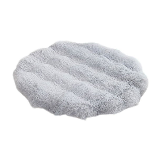 Cojín de invierno afelpado para silla de oficina. Cojín de asiento suave y cálido para sentarse durante largos periodos en casa o en la oficina. 40 x 40 cm. Almohadilla de poliéster para silla,
