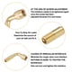 thumbnail image 3 of 1 Set Tire Valve Extension 7.87" Tire Inflator Valve Adaptor with 2pcs Brass 90 Degree Tire Valve Stem Extension Brass Adaptor, 3 of 7
