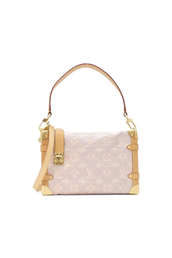 Pre-Owned Louis Vuitton Monogram Laminated Jacquard Side Trunk M22842 Shoulder Bag
