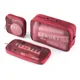 thumbnail image 1 of Jeeyee-estuches De Maquillaje Bolsa Cosmetiquera Mujer Set 3 Neceser Para Bordó, 1 of 8