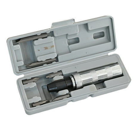 

QILIN Screwdriver Bit Set 1 Set Screws Removal Whirling Force Principle Portable Impact Screwdriver Bolt Set