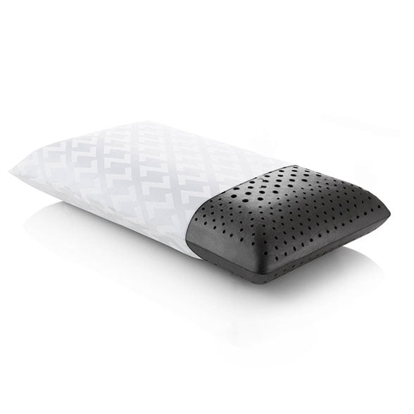 Malouf Zoned ActiveDough Bamboo Charcoal Memory Foam Pillow