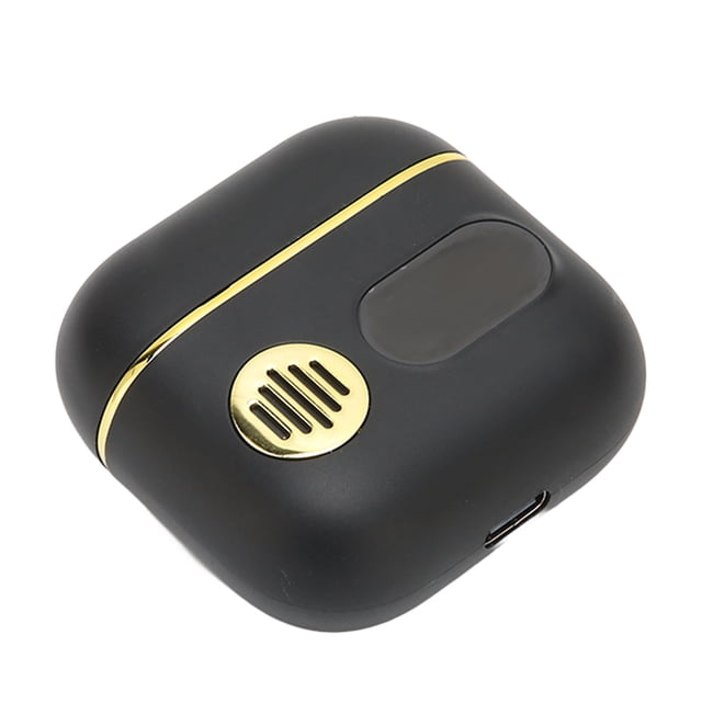 Auriculares deportivos Bluetooth Bling Bling con cancelación de ruido y pantalla LED color negro