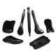 thumbnail image 5 of 7 Uds Gua Sha herramienta de Gua Sha herramientas para cuello espalda tradicional portátil Estiramiento Facial resina Manual herramientas de Negro Yinane Tabla de masaje Gua Sha, 5 of 8