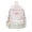 Pink, variant on Weebloom Polka Dot School Backpack For Kids Teen Girls Cute Style Lace Trim Lightweight Casual Daypack Large Bookbag Middle High School College Purple