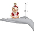 thumbnail image 5 of Old World Christmas Pigs Glass Blown Ornaments Tree Christmas Ham, 5 of 6