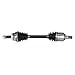 thumbnail image 3 of SurTrack HY-8287 - Front Driver Side CV Axle Shaft, 3 of 4