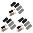 thumbnail image 1 of kurtrusly 4x Lightweight Absorb Wrist Sweat Bands Stay Comfortable During Any Sports 3Set, 1 of 6