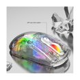 thumbnail image 3 of Ratón mecánico Yuxing XYH20 4G transparente 3 modos RGB Bluetooth blanco, 3 of 5