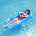 thumbnail image 1 of Matelas Flottant pour Adulte, Hamac d'Eau Lounge avec Porte-Gobelet, 1 of 4