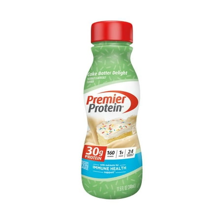 Premier Protein Shake, Cake Batter Delight, 30g Protein, 11.5 Fl Oz, 1 Ct