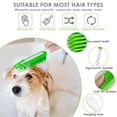 thumbnail image 3 of 2 Pack Dog Grooming Bath Brush, Premium Soft Silicone Pet Brushes with Handle, Shampoo Soothing Comb for Wet Dry Long Short Haired Dogs & Cats Massaging, Deshedding Shower Scrubbing, 3 of 6