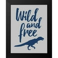 thumbnail image 2 of Grey, Jace 12x14 Black Modern Framed Museum Art Print Titled - Wild Dinosuar, 2 of 5