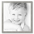thumbnail image 2 of ArtToFrames 27" x 28" Classic Silver Picture Frame, 27x28 inch Silver Wood Poster Frame (WOM-4926), 2 of 7