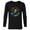Black, variant on Marvel Pride Rainbow Avengers Logo Belong Believe Be Proud - Long Sleeve T-Shirt for Men - Customized-Charcoal Heather