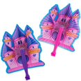 thumbnail image 3 of Funny Party Hats Princess Party Supplies - Party Favors - 72 Pc Set - Tiaras, Princess Fans, Treat Boxes & Princess Rings, 3 of 7