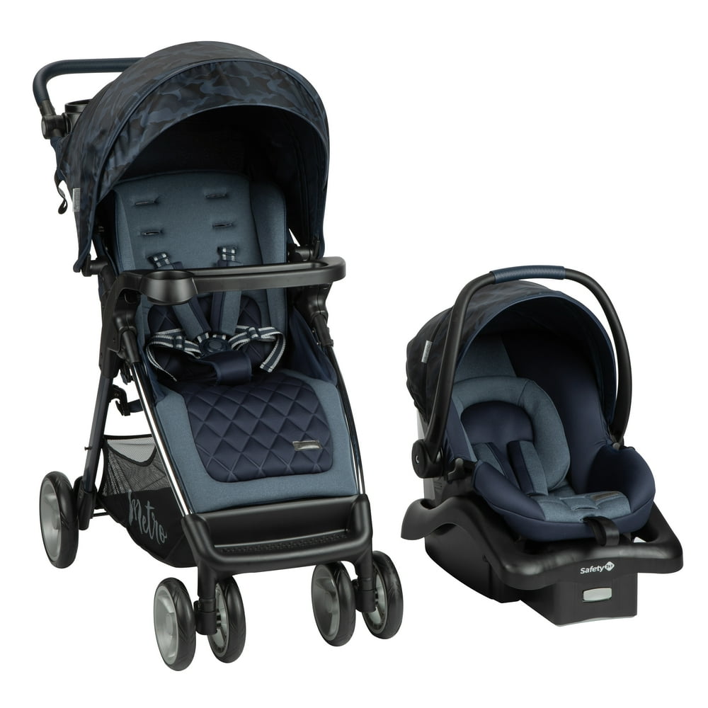 Monbebe Metro Travel System Stroller and Infant Car Seat Navy Camo
