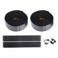 thumbnail image 3 of Bicycle Handlebar Tape Eva Road Bike Shock Handle Bar Tape Straps Sawdust Grain Black, 3 of 7