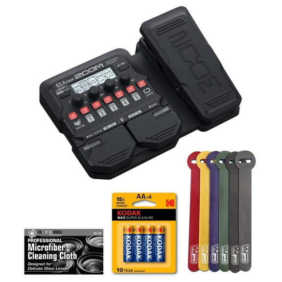 Zoom G1X Four Guitar Effects Processor with Built-In Expression Pedal