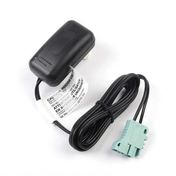 6V Charger for Peg-Perego Child Ride On Car, 6 Volt Battery Charger Works with Peg-Perego Santa Fe Train John Deere Mini Power Ducati Desmosedici John Deere Farm Small Tractor