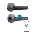 thumbnail image 1 of WAFU Fingerprint Door Lock 4 Unlocked Ways tuya BT Connection APP Unlock Password Unlocking for Homes Apartments, 1 of 9