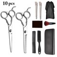 thumbnail image 2 of Ensemble de 10 Pcs de Cisailles de Barbier Cisailles Professionnelles pour la Coupe de Cheveux Kit de Coupe de Cheveux pour Femmes, 2 of 10