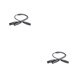 thumbnail image 2 of Inteprter Mic Y Splitter Cable Female to Mixer Shielding Camera Cord Replacement Interconnect Microphone Adapter 20 Dual 4N 3Pin AWG Male 2piezas, 2 of 6