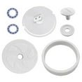 thumbnail image 1 of Kit de Roue pour Nettoyeur de Piscine Polaris 280 Comprend Axe et Roulements C6 C10 C66, 1 of 9