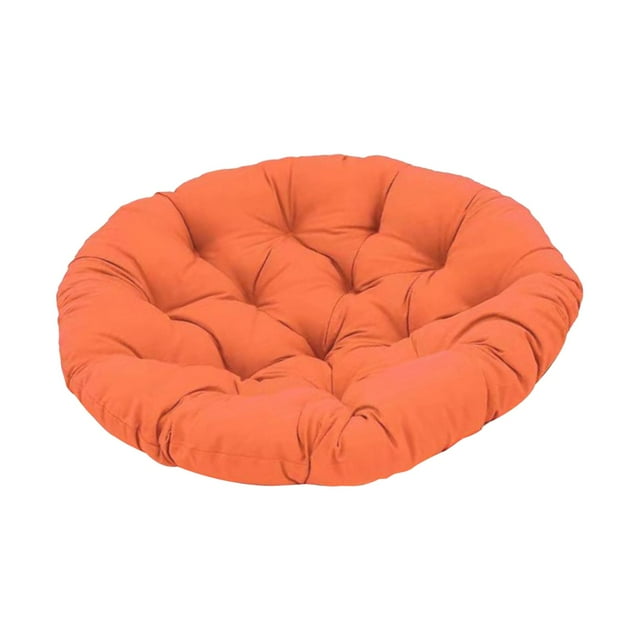 Silla de Hamaca con Cojín Cola Repuesto de Cojín para Silla Tipo Huevo Naranja