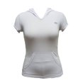 thumbnail image 1 of Playera Athletic Works para Mujer, con Capucha Blanco Talla  M, 1 of 4