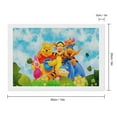thumbnail image 2 of Winnie The Pooh Diamond Art Kits for Adults Diamond Art Gem Art Painting Full Drill Round Art Gem Painting Kit for Home Wall Decor 8"x12", 2 of 6