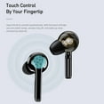 thumbnail image 5 of Hwkond Wireless Earbuds 5.3 Bluetooth Headset Wireless Gaming Sport Ultra Long Life Noise Cancelling Headset Classic Black on Clearance, 5 of 9