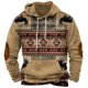 thumbnail image 3 of Sudadera con capucha clásica retro medieval con estampado 3D de animales de estilo Harajuku para hombre, jersey de moda informal de estilo hip hop callejero de gran tamaño para hombre, 3 of 5
