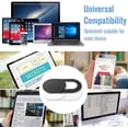 thumbnail image 4 of ORUYROP Webcam Cover Slide,[6 Pack] Ultra-Thin Laptop Web Camera Cover Compatible with MacBook,Laptop,PC,Computer,iMac,iPad, iPhone Cell Phone etc. 0.022in Thick Web Blocker Protect Your Priva, 4 of 7