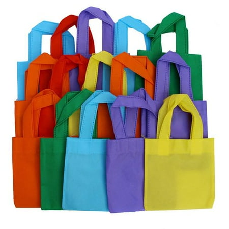 party favor tote gift bags with handles polyester non woven