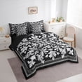 thumbnail image 3 of Feelyou Western Damask Twin Bedding Sets 7pcs, Bohemian Flower Bedding Comforter Set, 3 of 8