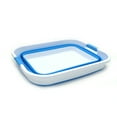 thumbnail image 2 of SAMMART Set of 2 Collapsible Plastic Laundry Basket - Foldable Pop Up Storage Container / Organizer - Portable Washing Tub - Space Saving Hamper / Basket, 2 of 8