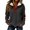 Dark Gray#137, variant on Sweatshirts for Women Trendy Long Sleeve with Elbow Patches Quarter Zip Collared Pullover Tops Cozy Wool Shirts Lightweight Fall Winter Sweatshirts Red XL