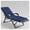 Dark Blue, variant on Chaise Lounge Indoor Bedroom, Folding Chairs For Outside Heavy Duty, Oversized Zero Gravity Reclining Patio Chairs Metal Frame Adjustable Sleeping Chair For Adults Office