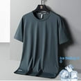 thumbnail image 6 of Summer Ice Silk Quick-drying Loose Breathable Short Sleeve, 6 of 10