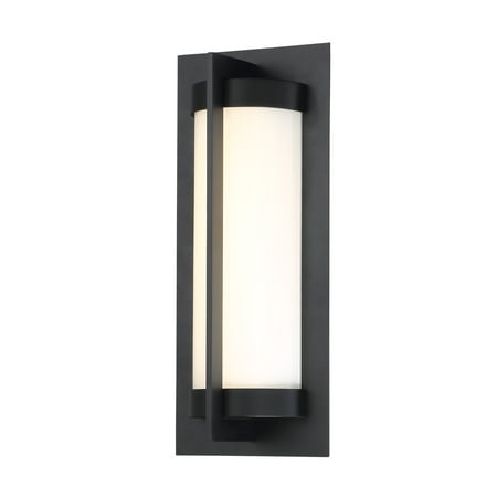 

Wac Lighting Ws-W45714 Oberon 14 High Led Outdoor Wall Sconce - Black