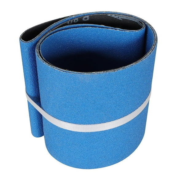 2Pcs 6 x 48 Inch Sanding Belt 80 Grit Zirconia Belt Sander Paper