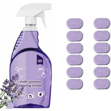 Drclean Spray Oven Cleaner, Dr Clean Spray Cleaner for Ovens, All-Purpose Cleaners for Home, Kitchen, Bathroom, Multi-surface Cleaners with Concentrated Cleaning Tablets