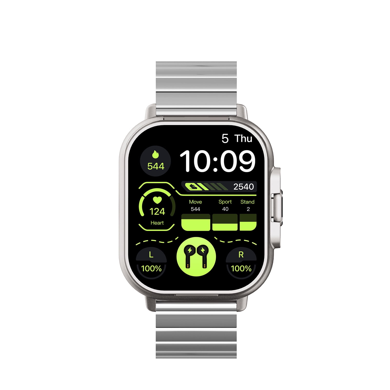 AZXY Smart Watch,Smartwatch,Fitness Smart Watches,Smart Watches for Men,Waterproof Cheap Bluetooth Smart Watch for Women Android Clearance,Silver