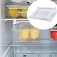 thumbnail image 4 of Organizador de refrigerador, caja de almacenamiento, contenedor de alimentos, contenedor, organizador de refrigerador, almacenamiento Huevo L, 4 of 9