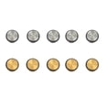 thumbnail image 1 of SHISUYAN 10Pcs Flute Sound Hole Plugs Musical Instruments Repairable Parts, 1 of 8