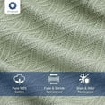 thumbnail image 4 of 9Threads Luxury Cotton Blankets for King Size Bed | All-Season 100% Cotton King Size Blanket | Herringbone Cozy Lightweight, Soft Breathable Fall Thermal (Sage Grey, King (U.S. Standard)), 4 of 7